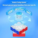 GAN 3x3 Speed Cube, 356 R S 2 Magic Cube Stickerless Smooth Turns,Wing-Shaped Core 2.0/90° Corner Cutting/GES Pro+/Tension Adjustable, 356RS Upgraded Version - Image 4