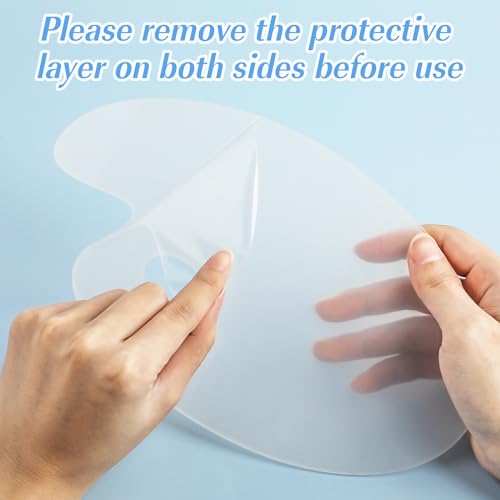 Acryl Palette Malen Künstlerfarbe Mischpalette Acrylfarben Basteln Verwendung DIY Kunst Handwerk Kunststoff Malerei Farbe Paletten für Kinder