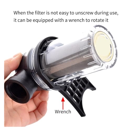 Filtro en línea para bomba de agua 80/250 malla 1 pulg miniatura 6