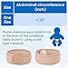 Velpeau Umbilical Hernia Belt Baby Newborn -with 3 Different Shaped Compression Pads, Belly Button Navel Band Wrap Truss Abdominal Binder Support for Infant, Children, Toddler, Kids (Khaki-Reg)
