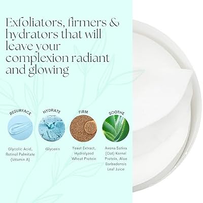 Serious Skincare Glycolic Acid Resurfacing Treatment Pads for Face, Exfoliating Skin Perfecting Pre-Soaked Disc, Reduces Appearance of Fine Lines and Wrinkles, Vitamin E, Aloe, (2Pack/60 Pads Each)