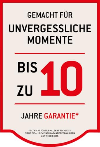 Weber Spirit E-210 Gasgrill, 2 Brenner, 51 x 46 cm Grillfläche, Warmhalterost, Deckelthermometer, 2 Räder - Schwarz/Silber (1500833)