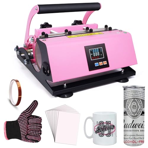 Máquina de prensa térmica para vasos de 30oz miniatura 1