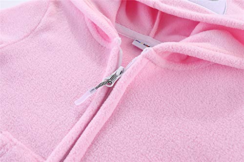 Image of Mud Kingdom Fleece Hoodies Jacket for Boys Girls Full Zipper Long Sleeve Happy Halloween