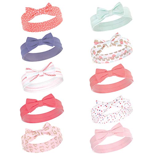 Image of Hudson Baby Cotton and Synthetic Headbands, Size 0-24 Months