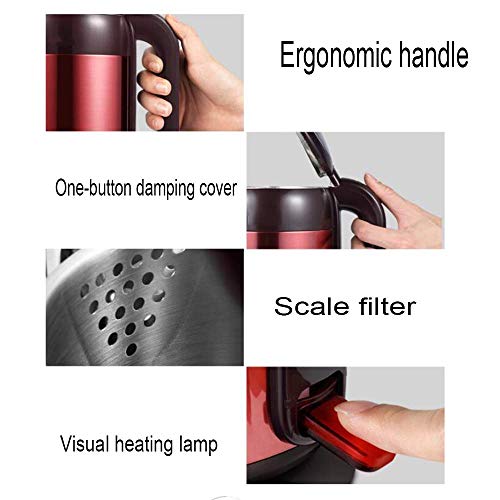 Hervidor Eléctrico de Té 1.5 L Acero Inoxidable miniatura 6