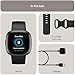 Fitbit Versa 4 Health & Fitness Smartwatch with GPS, 24/7 Heart Rate, Sleep Tracking, Workout Modes, Built-in Alexa, Water Resistant, 6+ Day Battery Life - Black