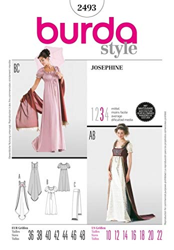 Burda Craft Sewing Pattern 2493 - Josephine Sizes: One Size