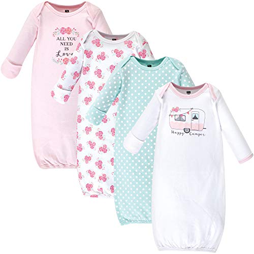 Image of Hudson Baby Unisex Baby Cotton Gowns