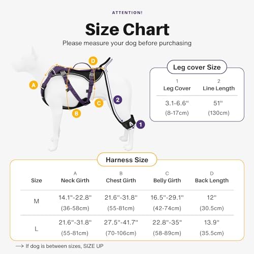 ANAFNI Easy Walk Hundegeschirr für große Hunde, strapazierfähig, taktisches Hundegeschirr mit Griff, einfache Kontrolle und Training, bessere Leinenmanieren (Moosgrün, Größe L)