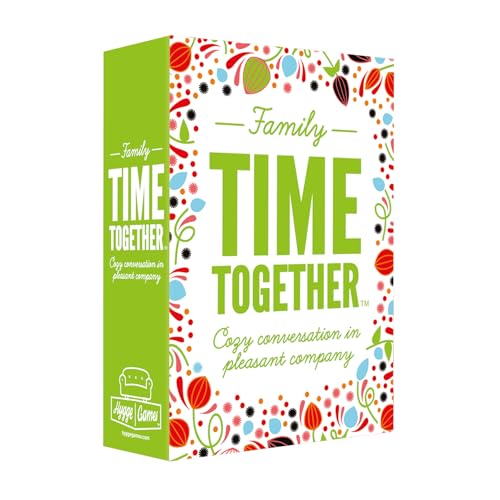 Hygge Games Time Together Family Game – Fun Conversation Starters Card Game for Families,