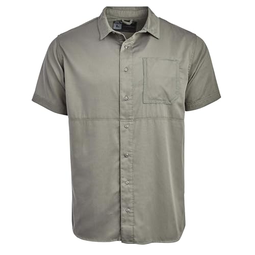 Vertx Guardian Mens Tactical Shirt, Short Sleeve Stretch with Pockets, Concealed Carry Outdoor Work Shirts, Tactical Operations Gear, Medium, Anchor