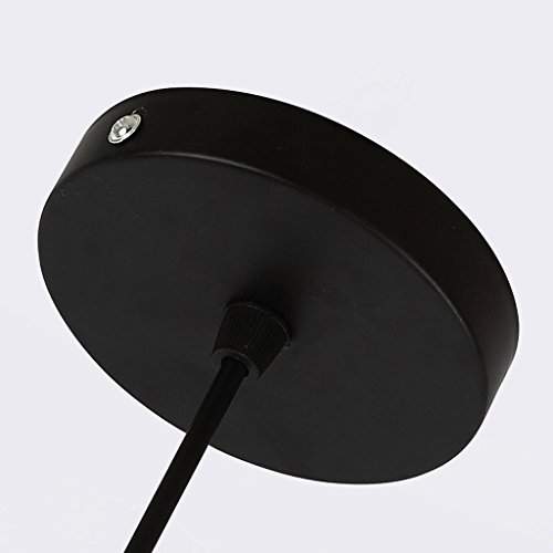Lámpara colgante vintage de vidrio E27 para techo de cocina o restaurante 6