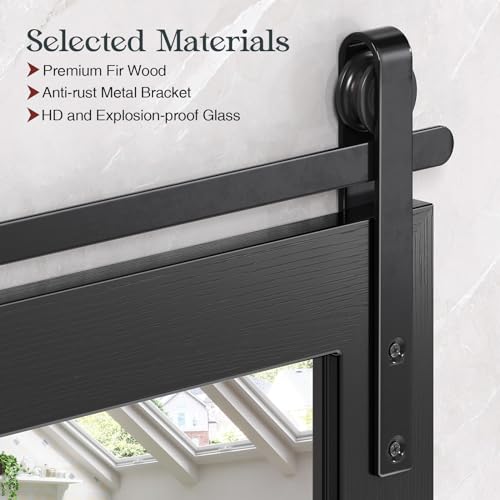 Mestikits 24X36 Inch Farmhouse Mirror For Bathroom thumb #3