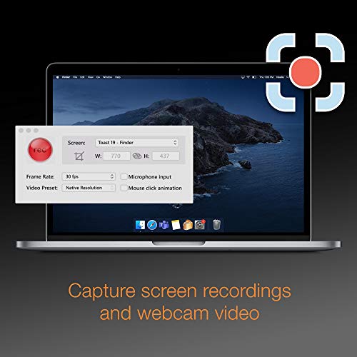 Roxio Toast 19 Pro | CD, DVD & Blu-ray Burner for Mac | Disc Burning, File Conversion, Multimedia Editing Suite [Mac Disc] - Thumbnail 4