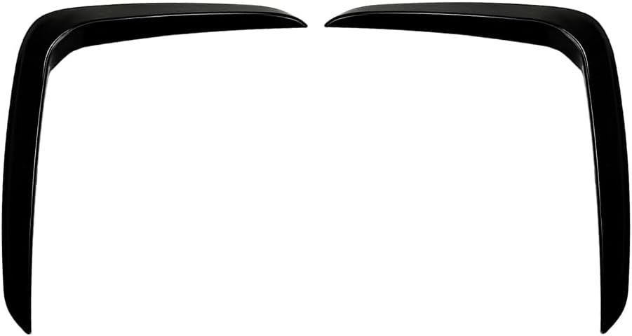Cngoat41 Car Front Bumper Side Vent Cover, Front Bumper Vent Trim For BMW X3 G01 X4 G02 M Sport 2022 2023, Glossy Black