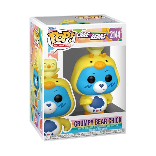 Funko Pop! Animation: Care Bears - Grumpy Chick - Figura de Vinilo Coleccionable - Idea de Regalo - Mercancía Oficial - Juguetes para niños y Adultos - Figura Modelo para coleccionistas y exhibición