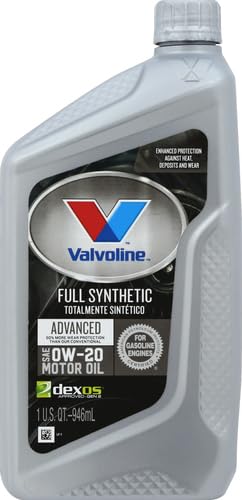 Motor Oil, Full-Synthetic, 0W-20, 1-Qt.
