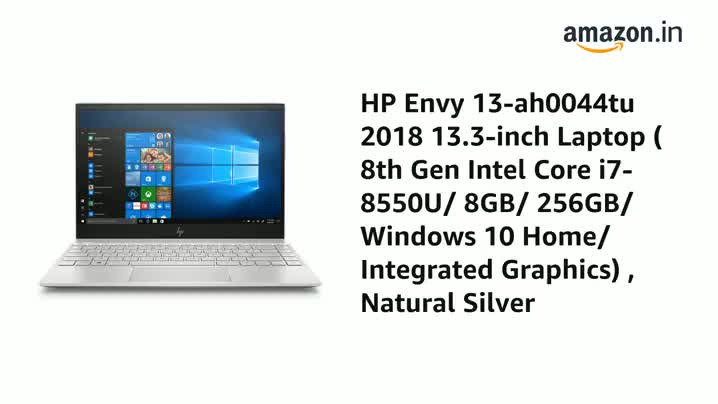 HP Envy 13-ah0044tu 2018 13.3-inch Laptop (8th Gen Intel Core i7