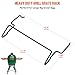 onlyfire Grill Grate Rack Fits for Large & Medium Big Green Egg Ceramic Grills, Perfect Accessory to Store Grill Grate, Grid Grate, Ceramic Heat Deflector Plates