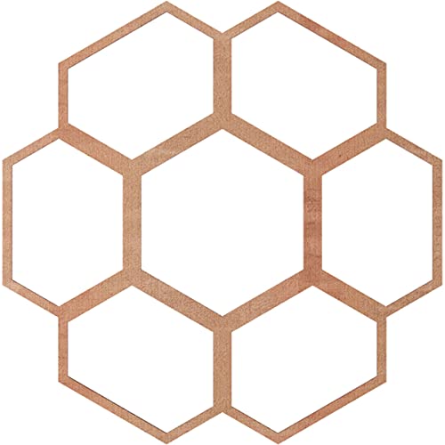 Image of Ekena Millwork 32 inchOD x 13 5 /8 inchID x 1 /4 inchT Florin Wood Fretwork Pierced Ceiling Medallion, Cherry