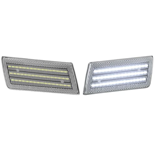 KACEPAR Front Fender Marker Lamps, LED Front Bumper Side Marker