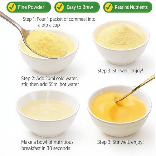 Substitut de repas sans gluten au maïs prêt en 30 secondes - 6