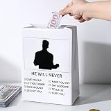 PIG WORLD 10'' Large Piggy Bank for Adults Must Break to Open,Piggy Bank Girls,Kids Piggy Bank for B