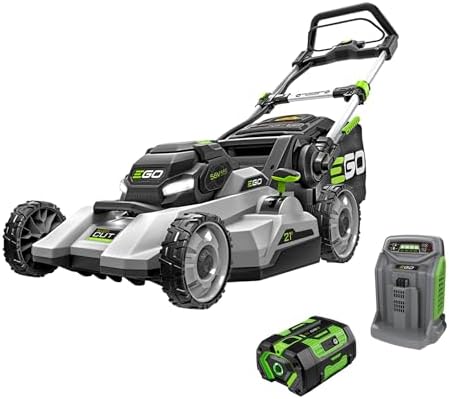 EGO POWER+ Electric Lawn Mower, Cordless Push with Select Cut, Includes 56V 7.5Ah Battery and Rapid Charger - LM2135