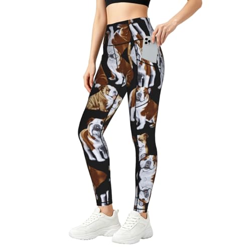Leggings de bulldogs para el uso diario y sesiones de gimnasio intensas