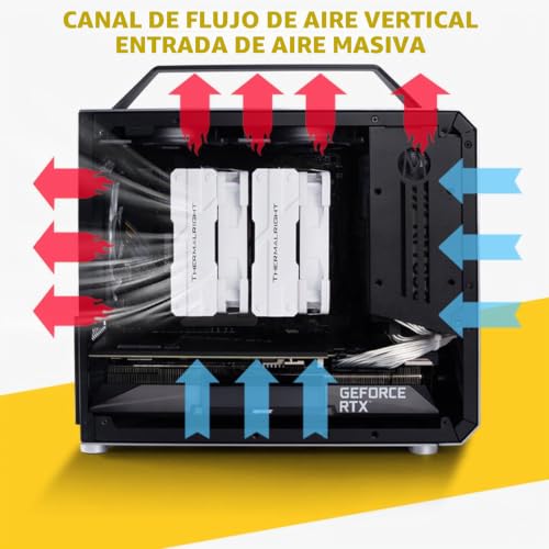 Caja de ordenador mATX compacta Mechanic Master C28 KuFang 7