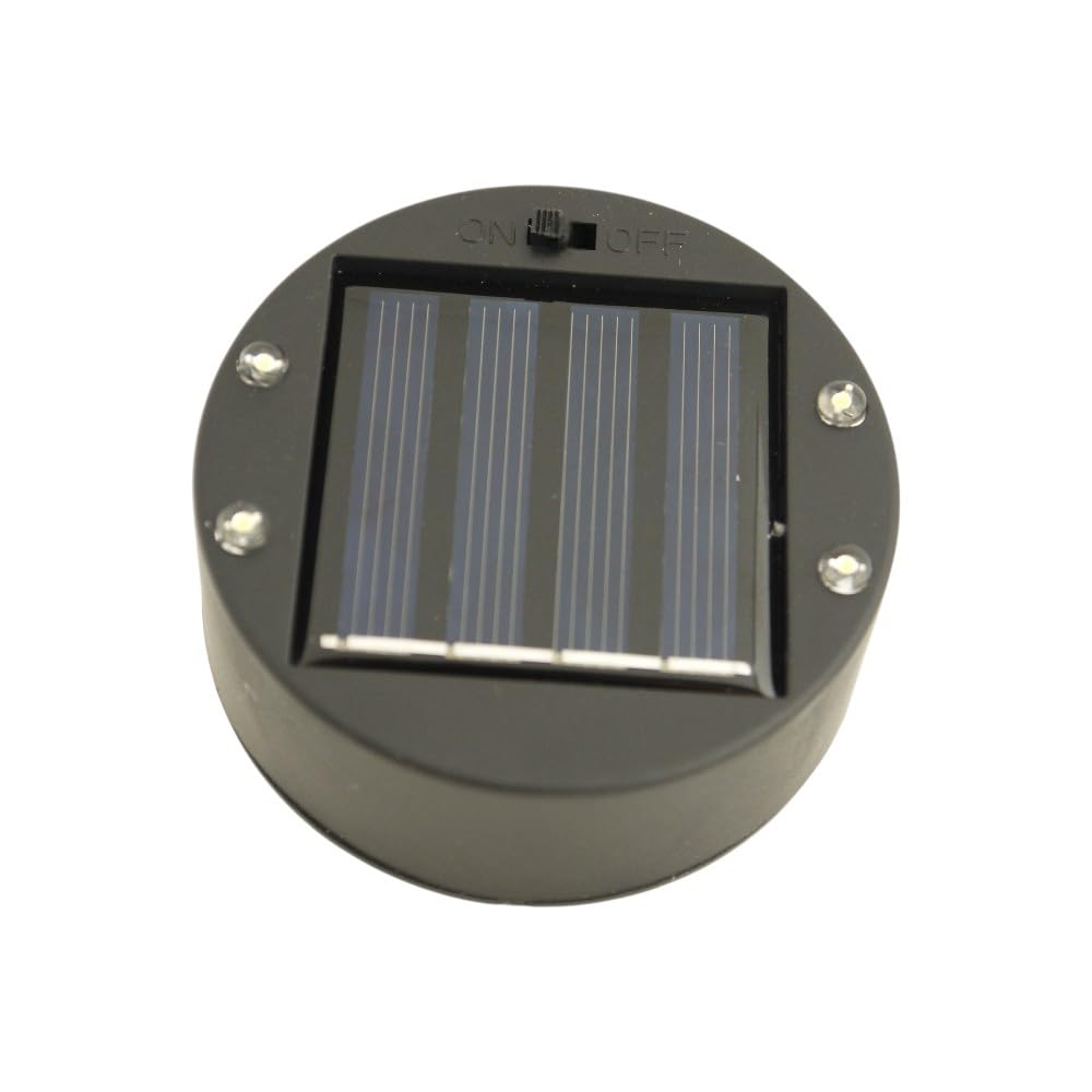 Solarmodul-Solarpanel mit LED Leuchtmitteln für DAPO Solar-Kugel-Leuchte OLA 4000K Ersatzsolareinheit