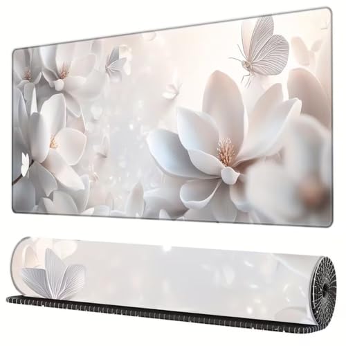 Tapis de Souris de Jeu Antidérapant XXL Grand Tapis de Bureau 120cm