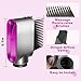 PUREGUST Wide Tooth Comb Nozzle Attachment Replacement for Dyson Airwrap HS01 HS05 HS08, Pre Styling Dryer Brush for Curly Coily to Combs Detangle and Lengthen Hair, Part NO.971894-03