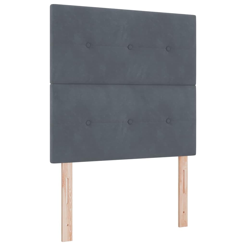 Contenitore in legno imbottito velluto Grigio scuro stile moderno 62.06