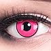Produktbild Funnylens 1 Paar farbige Cosplay Manga Crazy Fun Jahres Kontaktlinsen Rose Shock mit gratis Linsenbehälter. Perfekt zu Fasching, Karneval und Kostüm.