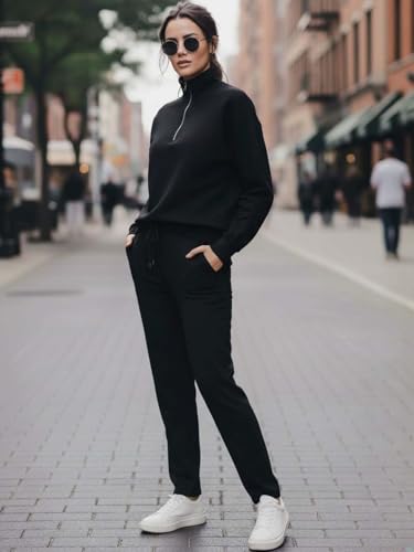 Image of KOTTY Women Winter Jacket With Half Zip Stand Collar Comfortable Fabric For Modern Casual Styling