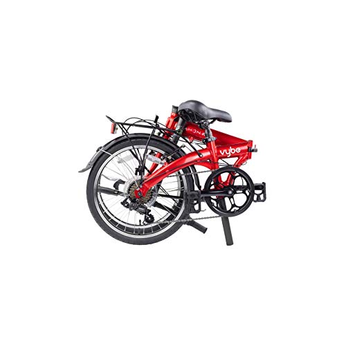 Dahon Vybe D7 Folding Bike, Red (2020)