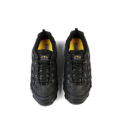 Bull Terrier Cyber, Calçado de Corrida em Trilha Adulto Unissex, Preto/Vermelho, 38