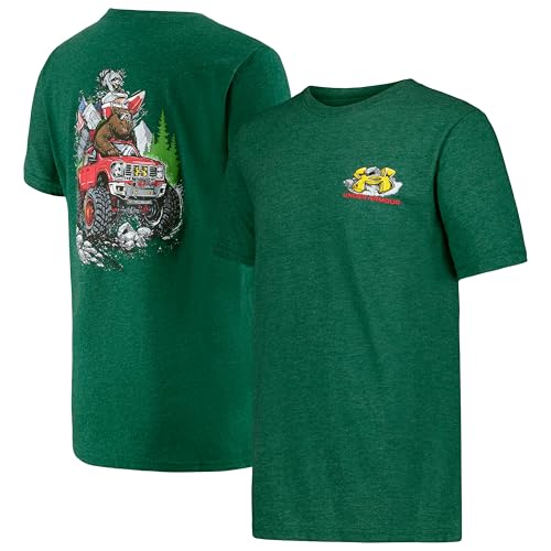 Image of Under Armour Boys' Short Sleeve Graphic T-Shirt, Soft & Comfortable, Outdoor Collection