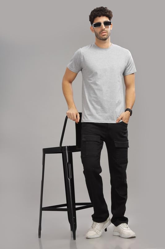 Image of XENOVAURBAN Unisex Regular Cotton Solid Color Tshirt
