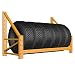 Rayonnage pour Pneus Support de Stockage de Pneu de Bâti de Mur de Support de Pneu, Support de Garage en Métal / Étagères Murales de Garage, Étagère de Rangement Multi-pneus Robuste pour Abri D'atelie