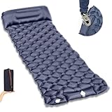 Nazdan Colchão Inflável Solteiro, Azul, 190 cm x ...