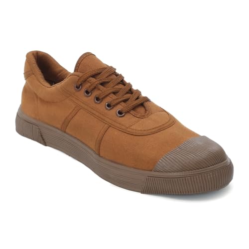 Image of TUFF Military Running and Traning Rubber Shoes for Men | Defence Shoe | Fauji Shoe | Brown Shoe