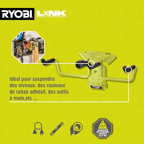 Crochet 3 têtes RYOBI LINK RSLW806 robuste à triple suspension