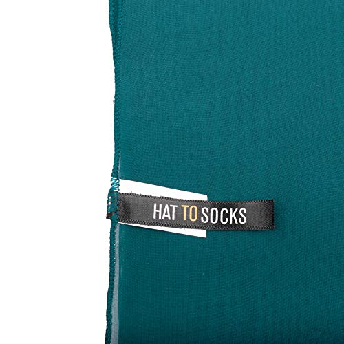Hat To Socks Chiffon Scarf Sheer Wrap for Women Pack of 32