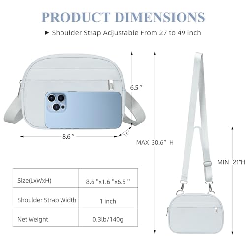 Image of MAXTOP Small Crossbody Bags for Women Belt Bag Fanny Pack with Adjustable Strap