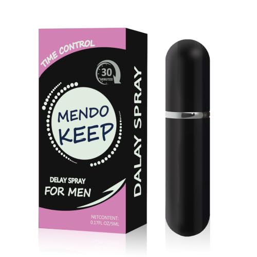 MENDO Keep Desensitizing Delay Spray for Men,Clinically Proven to Help Men Last Longer in Bed-Climax Control-0.17 FL OZ