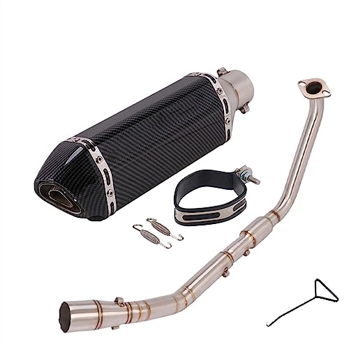 オートバイに適合するYZF R125 R15 V3 2017 2018 2019 2020 エスケープフルシステム排気修正されたヘッドリンクパイプマフラー DB キラー