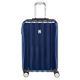 Integrated 3 dial tsa accepted combination lock, self-repairing zippers. This suitcase expands up to 2 inches for additional packing space. Four double-spinner wheels assure smooth mobility